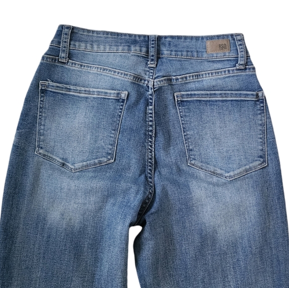 RSQ Vintage Mom High-Rise Straight Leg Denim Jeans Size 9 - Picture 7 of 13